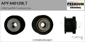 LITENS APF440129LT - POLEAS NUEVO ORIG. LITENS Type PFR6 17,00 mm 54,00 mm 41,00