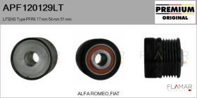 LITENS APF120129LT - POLEAS NUEVO ORIG. LITENS Type PFR6 17,00 mm 54,00 mm 51,00