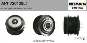 LITENS APF720129LT - POLEAS NUEVO ORIG. LITENS Type PFR6 17,00 mm 55,00 mm 43,00