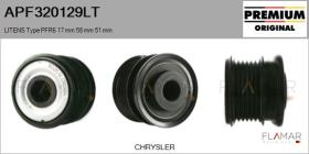LITENS APF320129LT - POLEAS NUEVO ORIG. LITENS Type PFR6 17,00 mm 58,00 mm 51,00