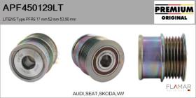 LITENS APF450129LT - POLEAS NUEVO ORIG. LITENS Type PFR6 17 mm 52 mm 53,9 mm