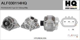 HQ ALF030114HQ - POONGSUNG Type 12V 130Amp PFR6
