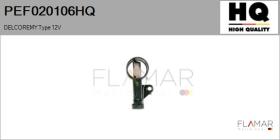 HQ PEF020106HQ - PORTA ESCOB. NUEVO DELCOREMY Type 12V