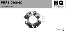 HQ PEF310106HQ - PORTA ESCOB. NUEVO DELCOREMY Type 12V