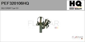 HQ PEF320106HQ - PORTA ESCOB. NUEVO DELCOREMY Type 12V