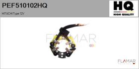 HQ PEF510102HQ - PORTA ESCOB. NUEVO HITACHI Type 12V
