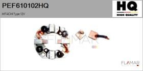 HQ PEF610102HQ - PORTA ESCOB. NUEVO HITACHI Type 12V