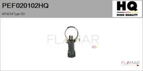 HQ PEF020102HQ - PORTA ESCOB. NUEVO HITACHI Type 12V