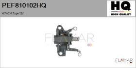 HQ PEF810102HQ - PORTA ESCOB. NUEVO HITACHI Type 12V