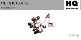 HQ PEF210103HQ - PORTA ESCOB. NUEVO MARELLI Type 12V