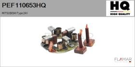 HQ PEF110653HQ - PORTA ESCOB. NUEVO MITSUBISHI Type 24V
