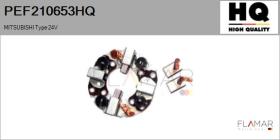 HQ PEF210653HQ - PORTA ESCOB. NUEVO MITSUBISHI Type 24V