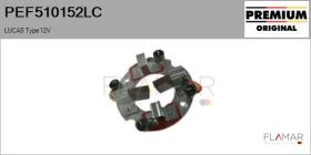 LUCAS PEF510152LC - PORTA ESCOB. NUEVO ORIG. LUCAS Type 12V