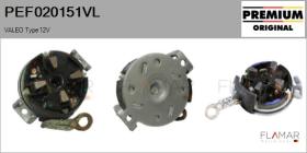 VALEO PEF020151VL - PORTA ESCOB. NUEVO ORIG. VALEO Type 12V