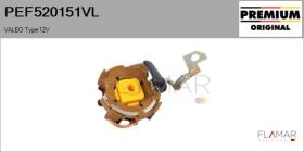 VALEO PEF520151VL - PORTA ESCOB. NUEVO ORIG. VALEO Type 12V