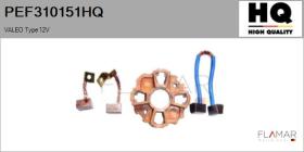 HQ PEF310151HQ - PORTA ESCOB. NUEVO VALEO Type 12V