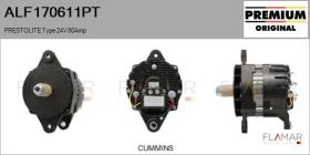PRESTOLITE ALF170611PT - PRESTOLITE Type 24V 80Amp