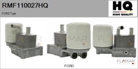 HQ RMF110027HQ - Radiador Aceite Motor Ford-Volvo-Saab