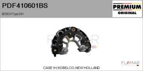 BOSCH PDF410601BS - RECTIFIC. NUEVO ORIG. BOSCH Type 24V