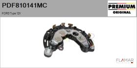 MOTORCRAFT PDF810141MC - RECTIFIC. NUEVO ORIG. FORD Type 12V