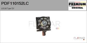 LUCAS PDF110152LC - RECTIFIC. NUEVO ORIG. LUCAS Type 12V