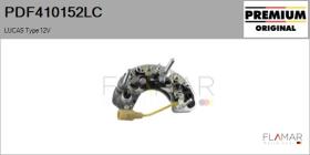 LUCAS PDF410152LC - RECTIFIC. NUEVO ORIG. LUCAS Type 12V