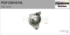VALEO PDF230151VL - RECTIFIC. NUEVO ORIG. VALEO Type 12V