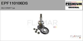 DELCO REMY EPF110106DS - REDUCT.PLANET.ARR. NUEVO ORIG. DELCOREMY Type