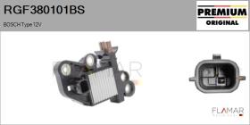 BOSCH RGF380101BS - REGULADOR ALTERNADOR