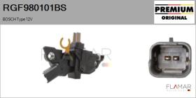 BOSCH RGF980101BS - REGULADOR ALTERNADOR