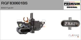 BOSCH RGF830601BS - REGULADOR ALTERNADOR