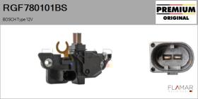 BOSCH RGF780101BS - REGULADOR ALTERNADOR