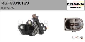 BOSCH RGF880101BS - REGULADOR ALTERNADOR