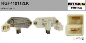 MAHLE RGF410112LK - Regulador LETRIKA Type 12V