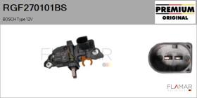 BOSCH RGF270101BS - REGUL. NUEVO ORIG. BOSCH Type 12V