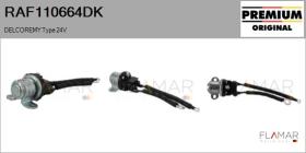 DELCO REMY KOREA RAF110664DK - RELE AUXILIAR