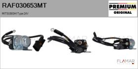 MITSUBISHI RAF030653MT - RELE AUXILIAR
