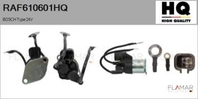 HQ RAF610601HQ - Relé, motor de arranque BOSCH Type 24V
