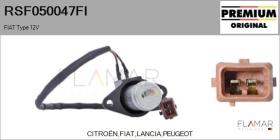 FIAT RSF050047FI - Resistencia en serie, electromotor de ventilador FIAT Type 1