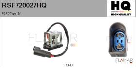 HQ RSF720027HQ - Resistencia en serie, electromotor de ventilador FORD Type 1