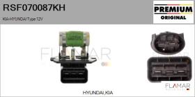 HYUNDAI-KIA RSF070087KH - Resistencia en serie, electromotor de ventilador HYUNDAI Typ
