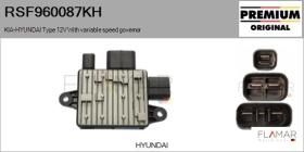 HYUNDAI-KIA RSF960087KH - Resistencia en serie, electromotor de ventilador HYUNDAI Typ