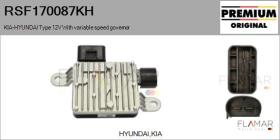 HYUNDAI-KIA RSF170087KH - Resistencia en serie, electromotor de ventilador HYUNDAI Typ