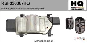 HQ RSF330067HQ - Resistencia en serie, electromotor de ventilador MERCEDES Ty