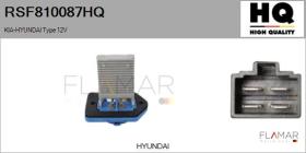 HQ RSF810087HQ - RESISTENCIAS VENTILADOR CALEFACCION