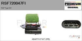 FIAT RSF720047FI - RESISTENCIAS VENTILADOR CALEFACCION