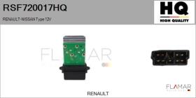 HQ RSF720017HQ - RESISTENCIAS VENTILADOR CALEFACCION