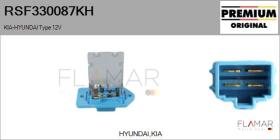 HYUNDAI-KIA RSF330087KH - RESISTENCIAS VENTILADOR CALEFACCION