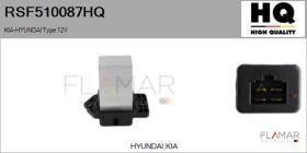 HQ RSF510087HQ - RESISTENCIAS VENTILADOR CALEFACCION