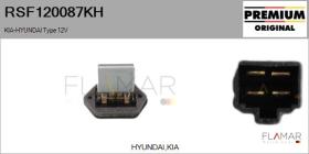 HYUNDAI-KIA RSF120087KH - RESISTENCIAS VENTILADOR CALEFACCION
